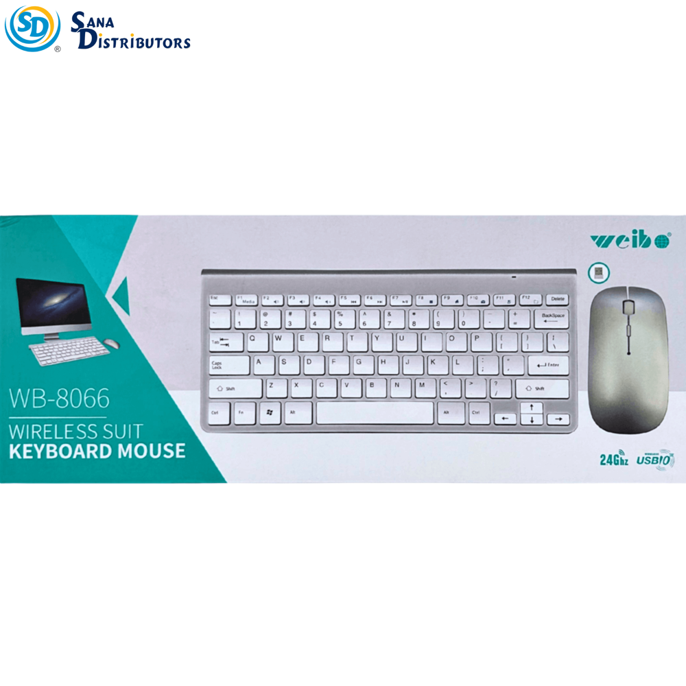 Weibo Wireless Keyboard & Mouse WB-8066