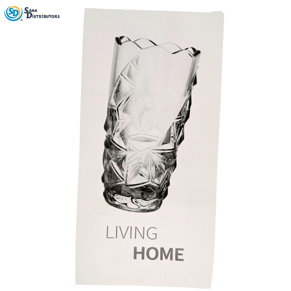 Glass Vase 10"