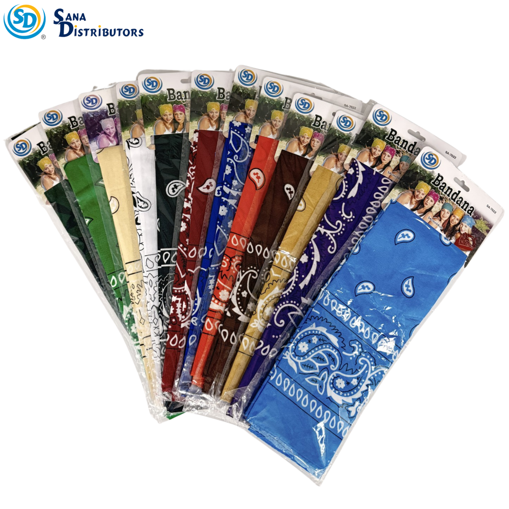 SD Bandana Assorted Colours 20" X 20"