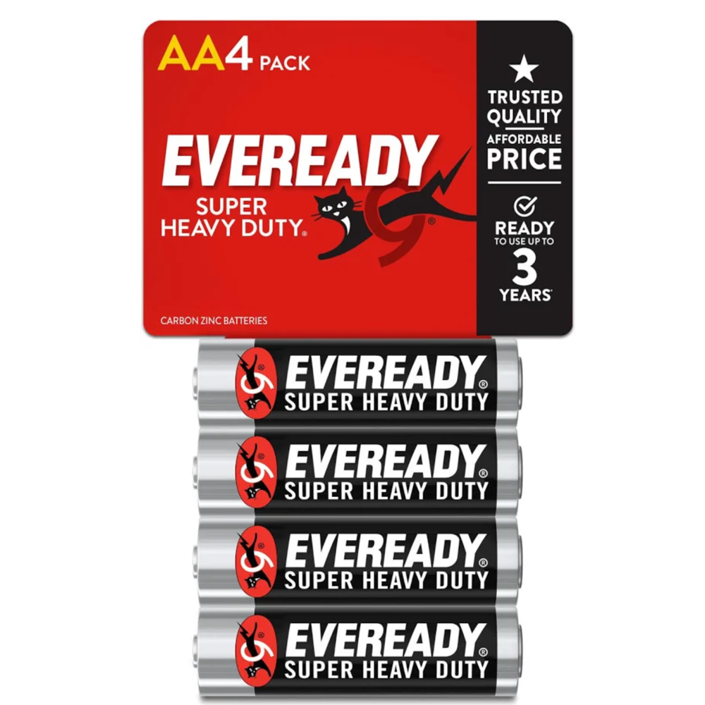 Eveready Super Heavy Duty AA-4