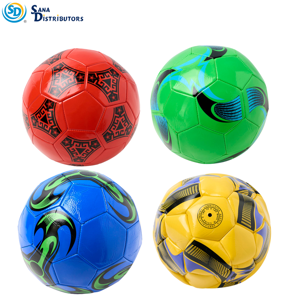 Soccer Ball 9" 1 pc Assorted Colours