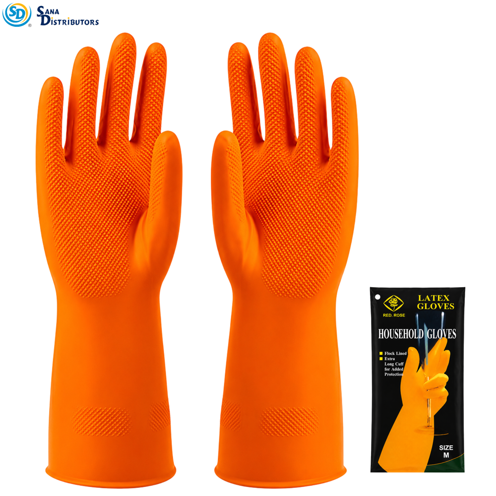 Kitchen Gloves - Orange 'm'