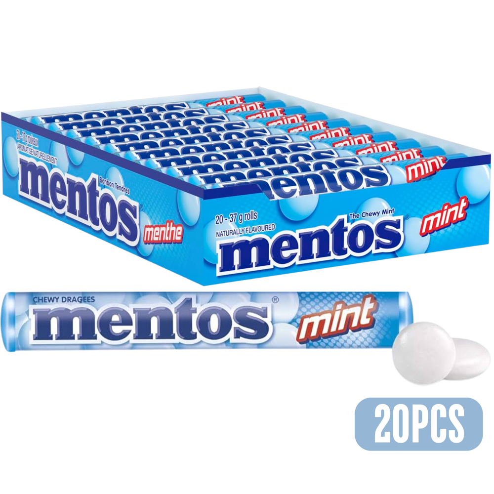 Mentos Mint Roll 740 g 20 pcs