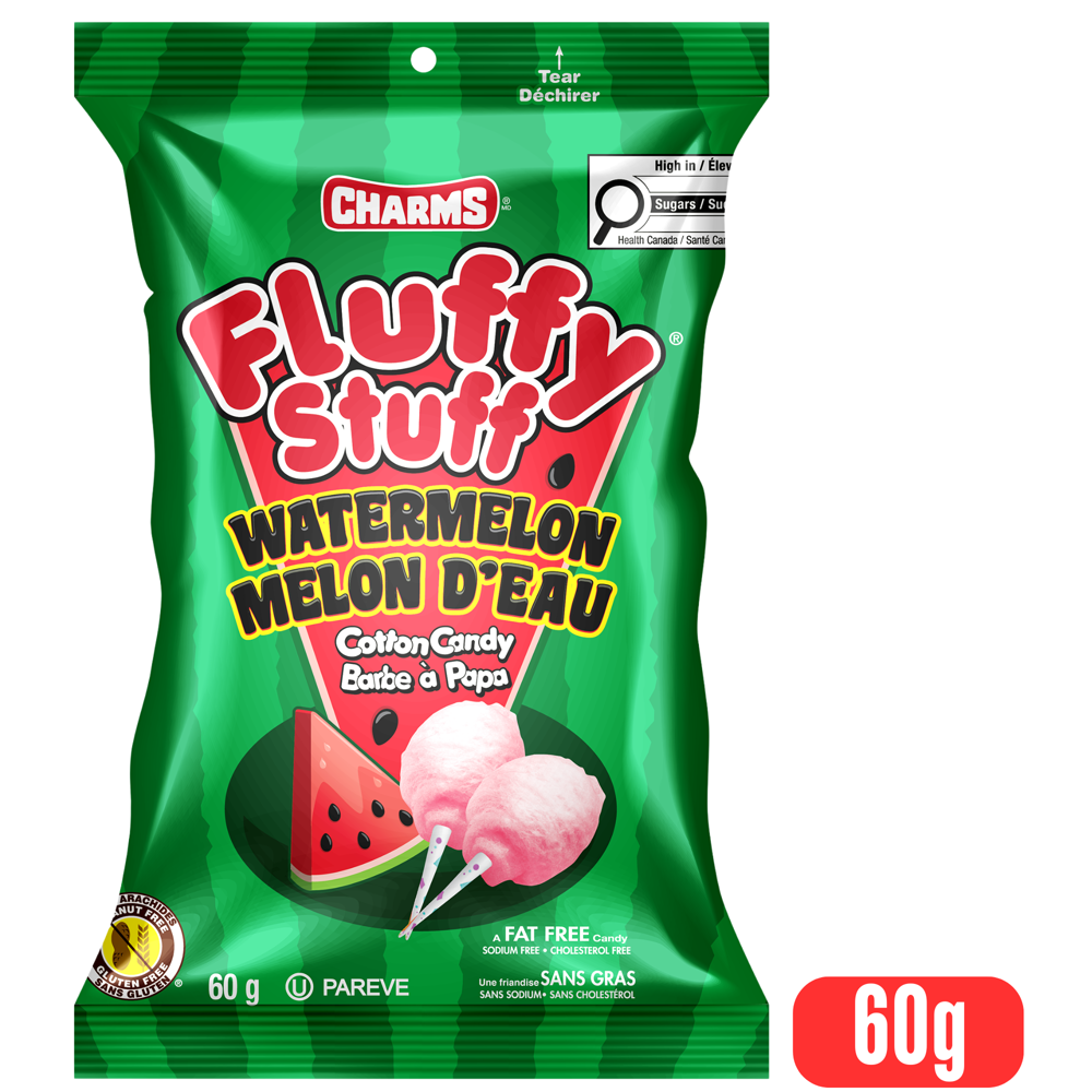 Charms Fluffy Watermelon 60 g