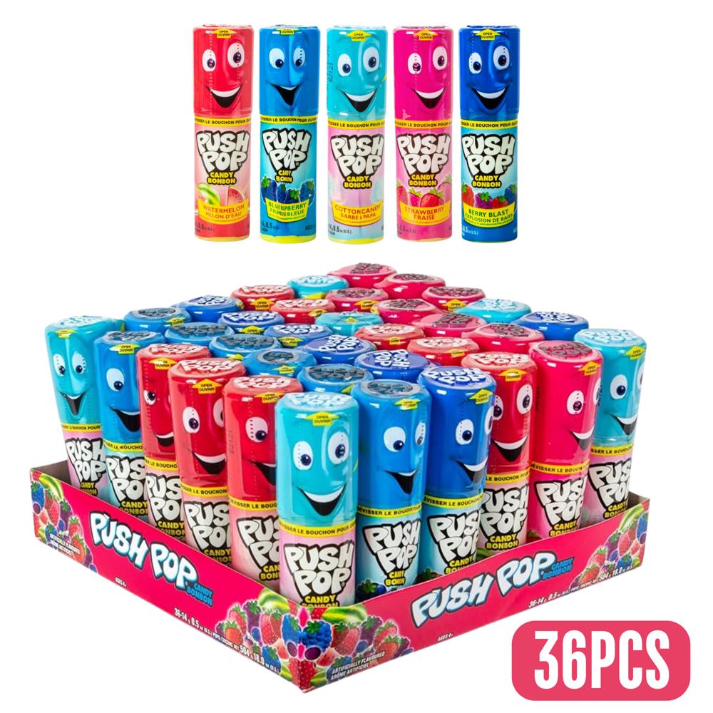 Push Pop Candy 14 g 36 pcs
