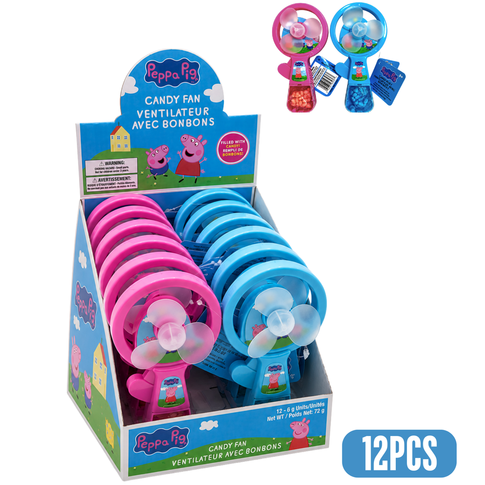 Peppa Pig Candy Fan 6 g
