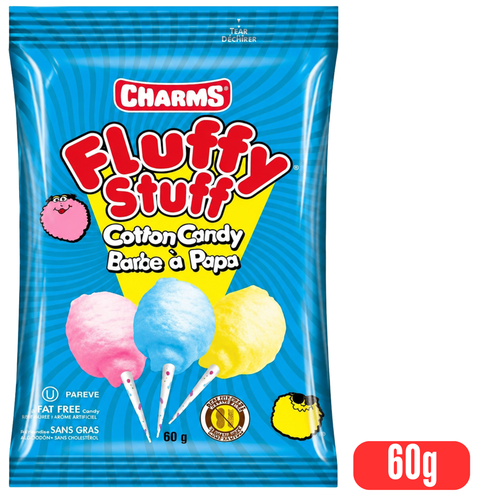 Charms Fluffy Stuff Cotton Candy 60 g