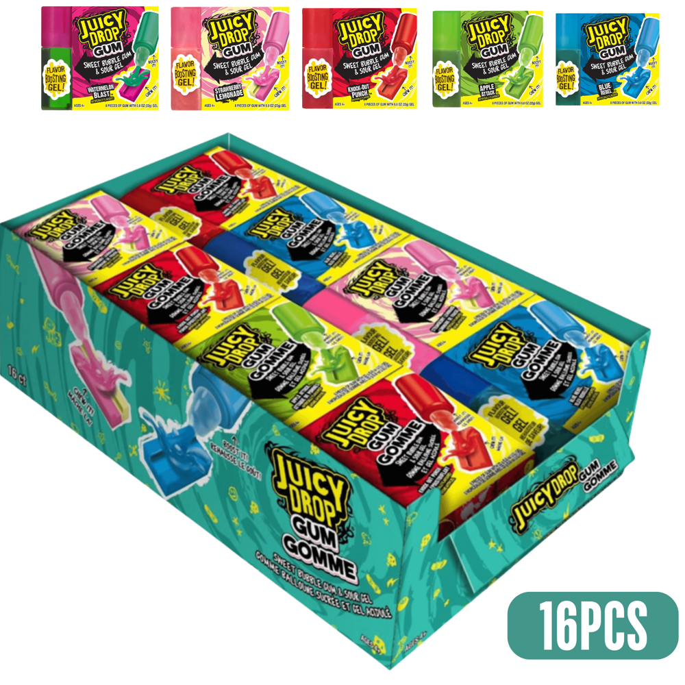 Juicy Drop Gum 22 g 16 pcs