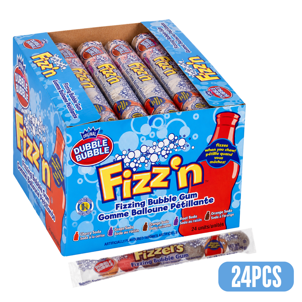Dubble Bubble Fizz'n 24 pcs