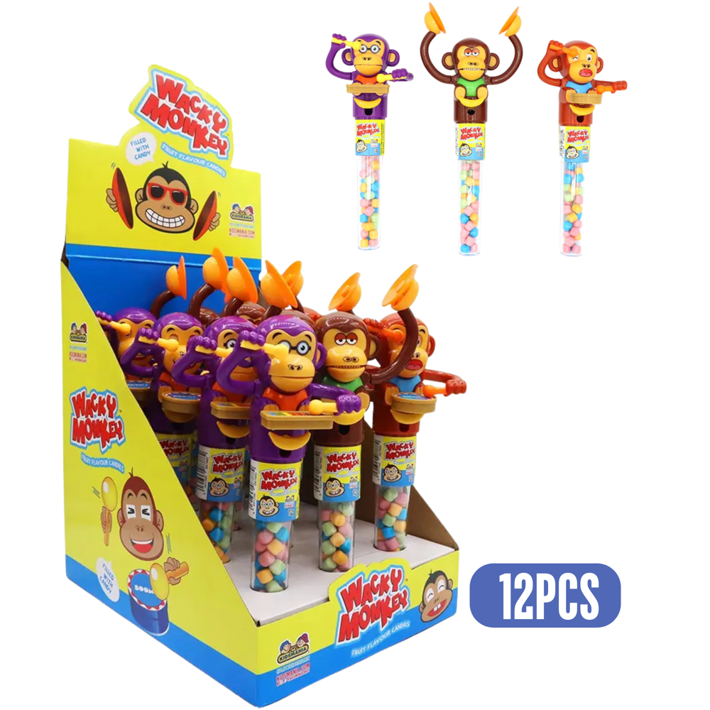Wacky Monkey Candy 12 pcs