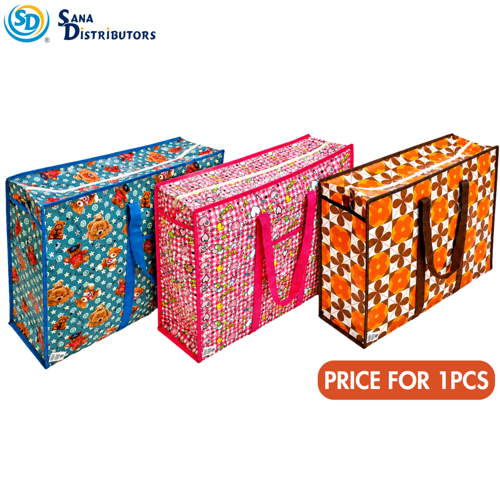 Reusable Handbags- Assorted Designs 23.5" X 7" X 18"