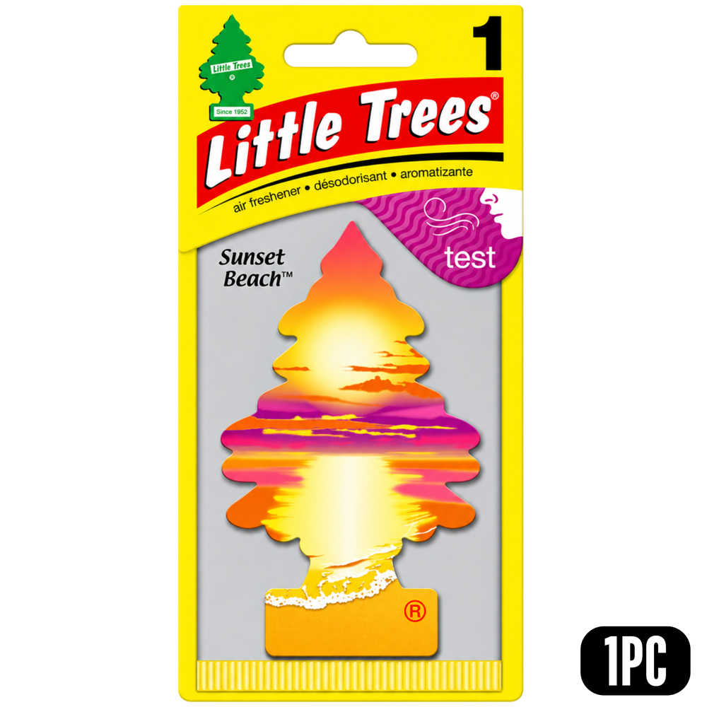 Little Trees Car Freshener Sunset Beach 1 pc