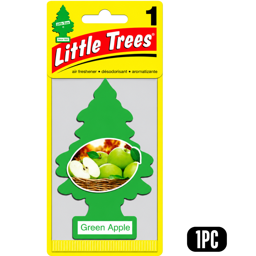 Little Trees Car Freshener Green Apple 1 pc