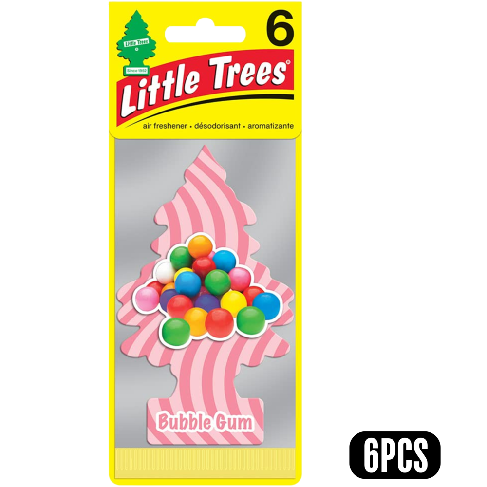Little Trees Car Freshener Bubble Gum 6 pcs