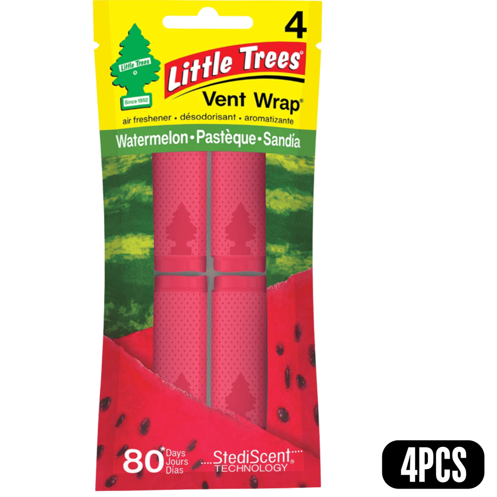 Little Trees Vent Wrap - Watermelon 4 pcs