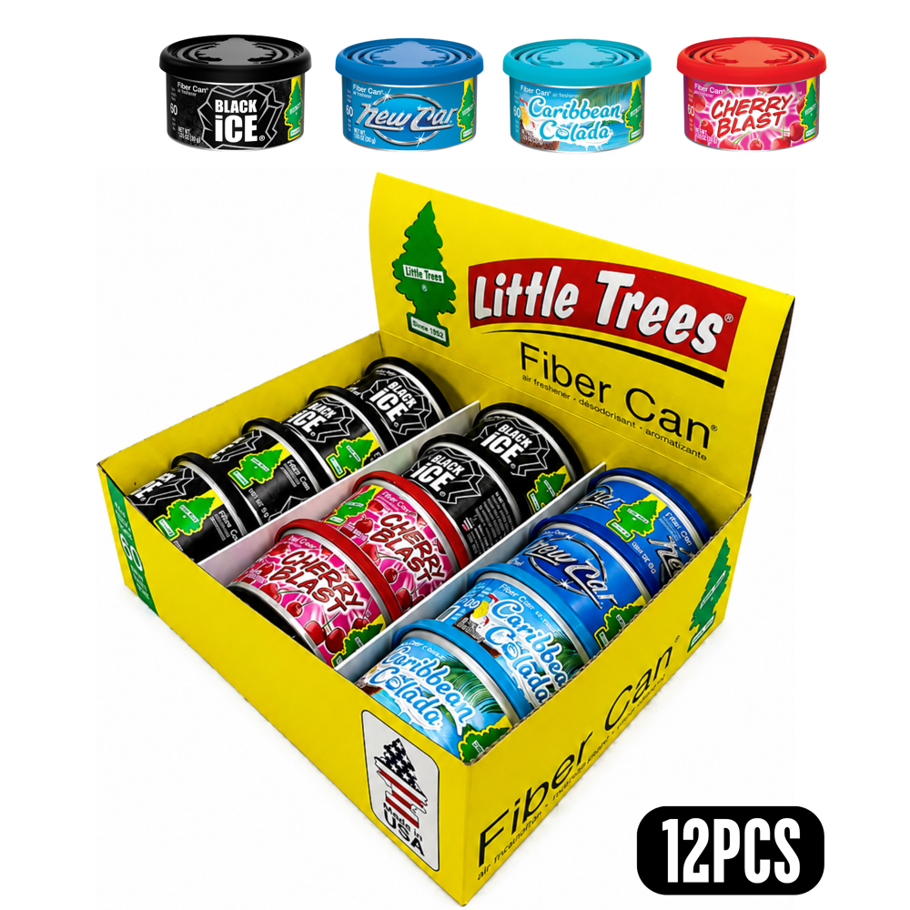 Little Trees - Fiber Cans Assorted
