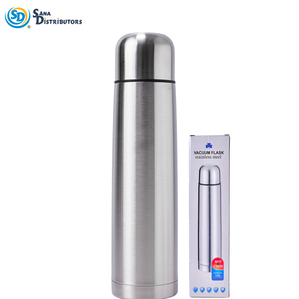 Stainless Steel Vaccum Flask 1000 mL 3.5"x13.5"