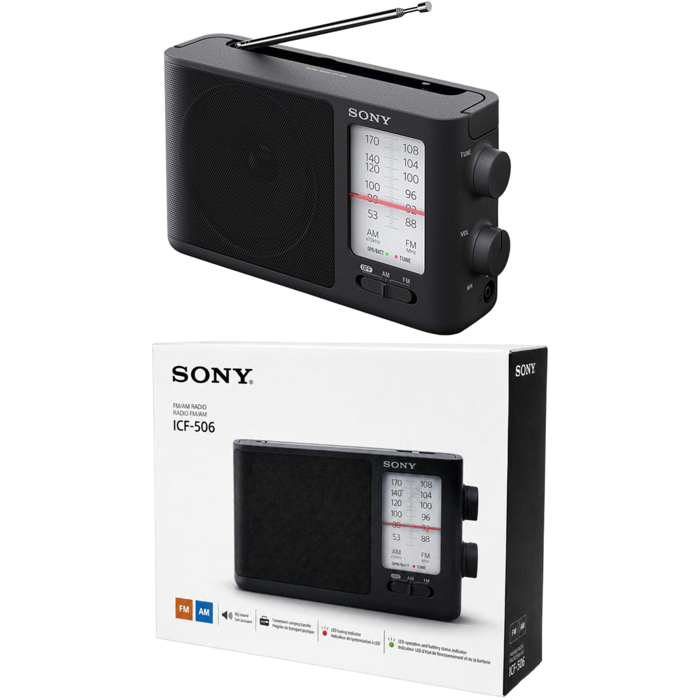 Sony Portable Fm/am Radio (Refurbished)