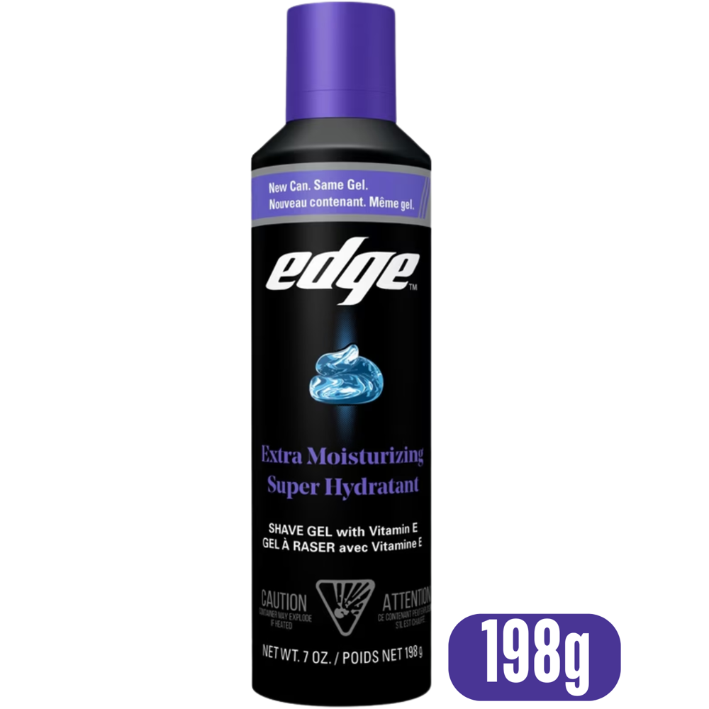 Edge Extra Moist.men's Shave Gel 198 g