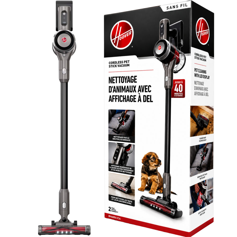 Hoover Cordless Pet Stick Vacuum (Refurbished)