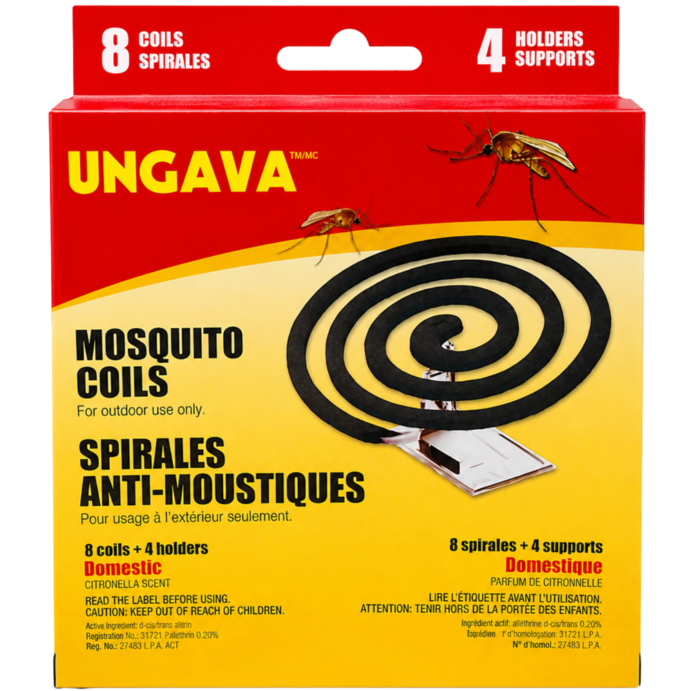 Mosquito Coils 8PK+4 Holders