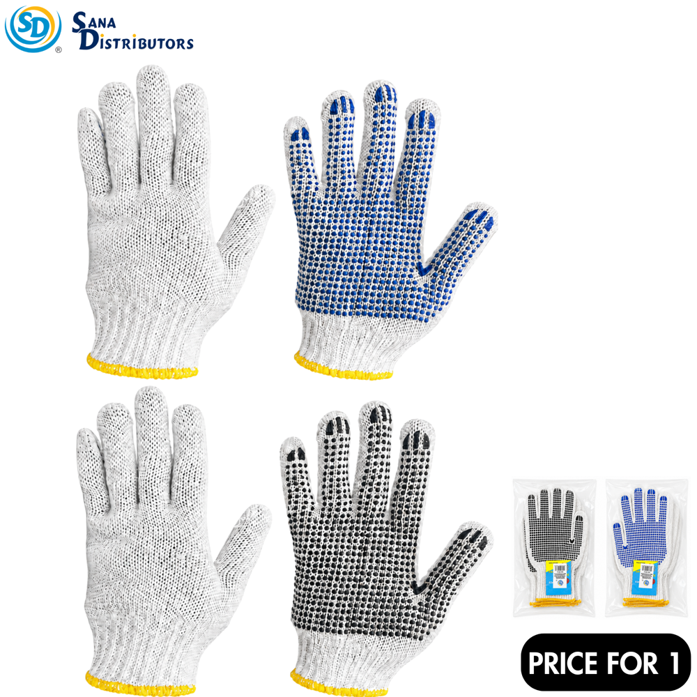 Working Gloves Dotted W/hook (1 Pair)