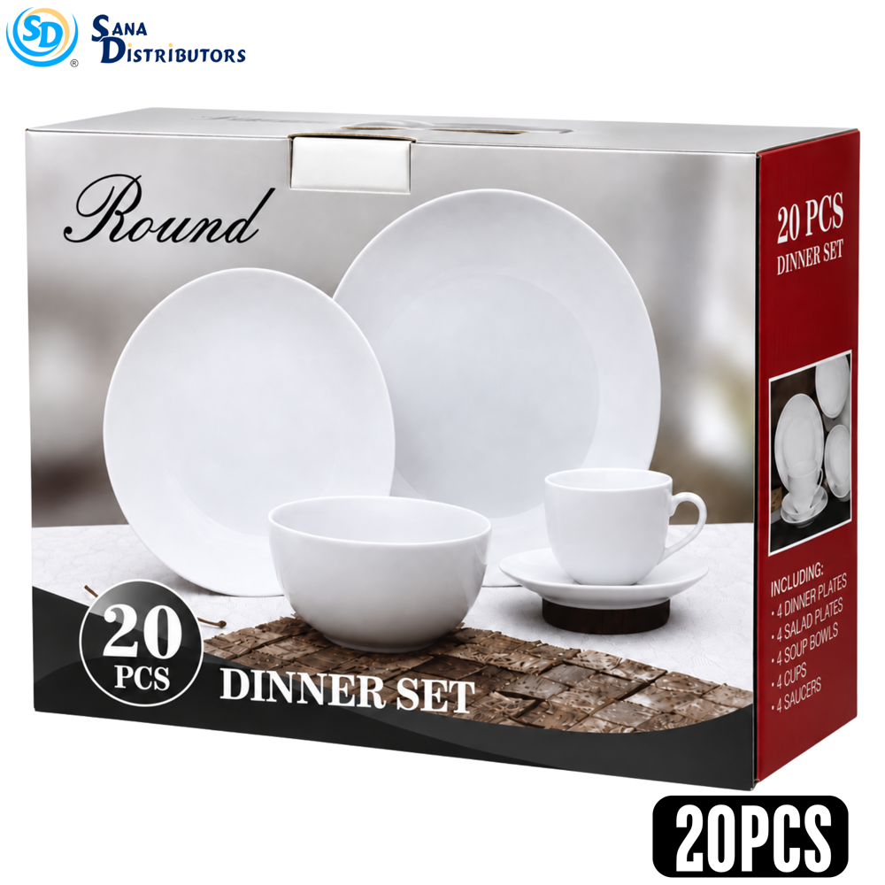 Round Dinner Set 20 Pcs
