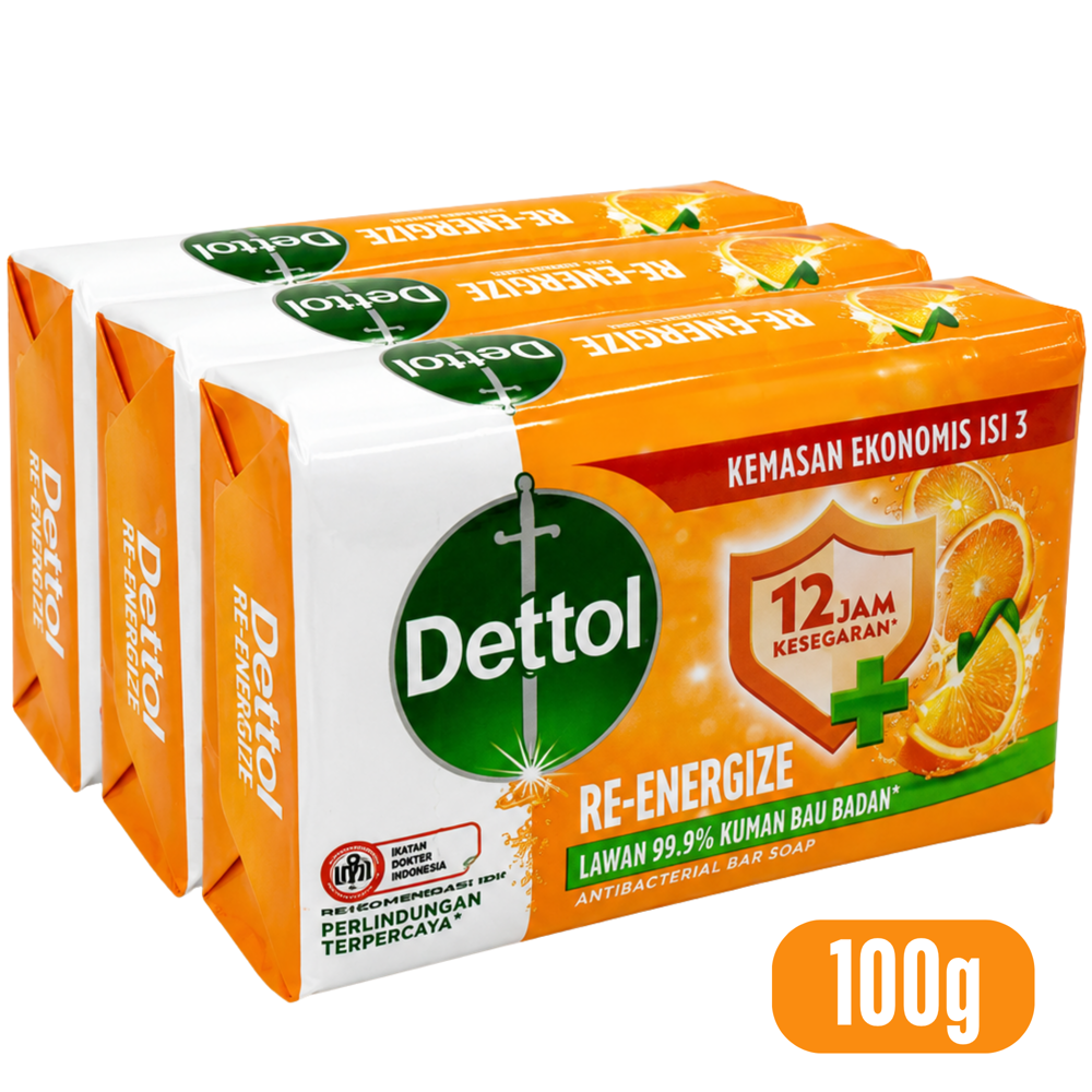 Dettol Soap Re-energize 100 g