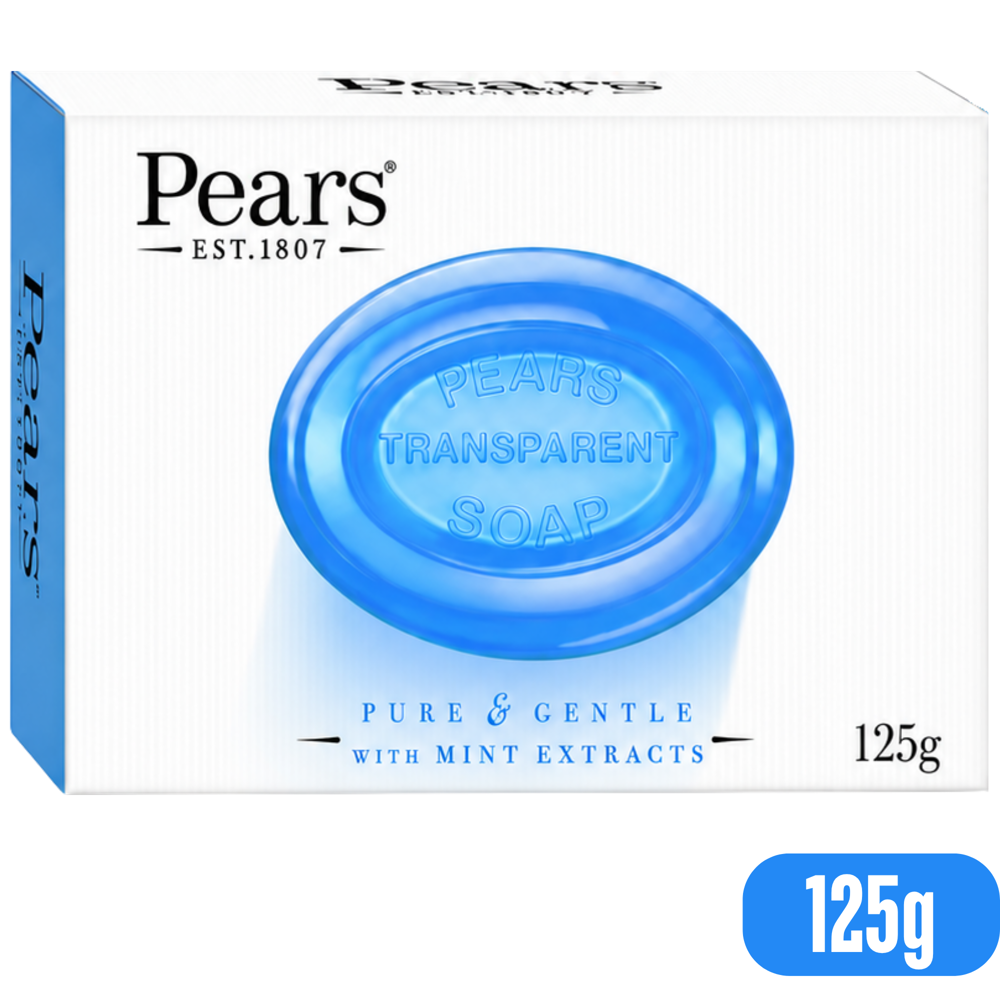 Pears Bar Soap with Mint Extracts 125 g