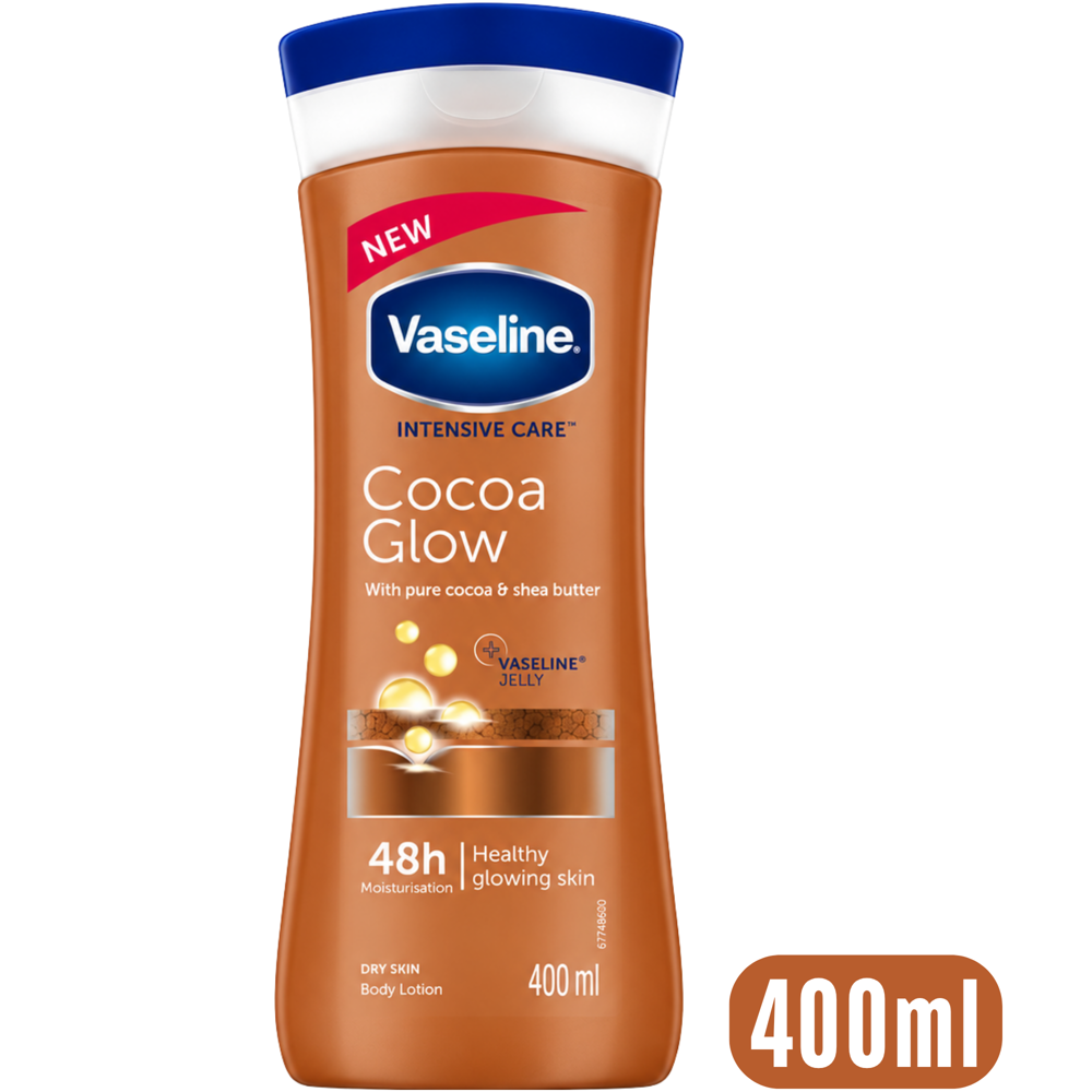 Vaseline Lotion Cocoa Glow - 400 mL