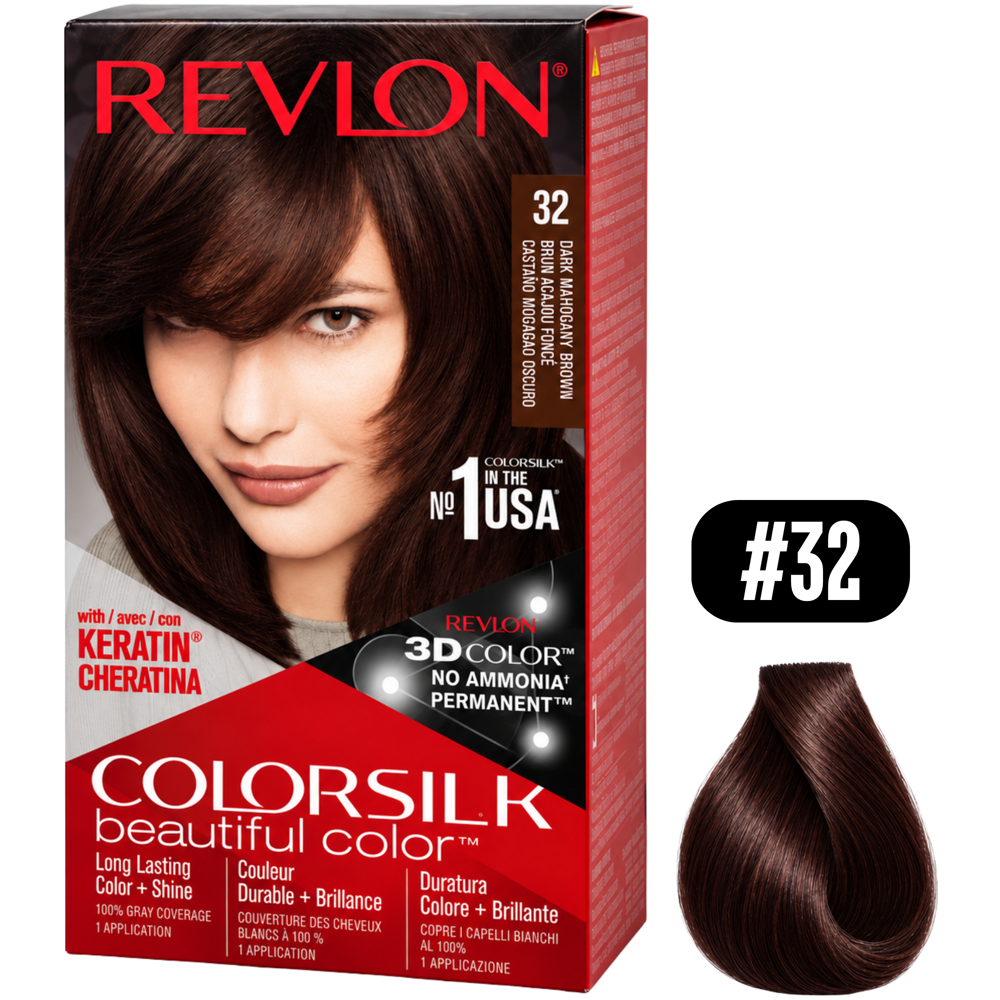Revlon Colorsilk Dark Mahogany Brown