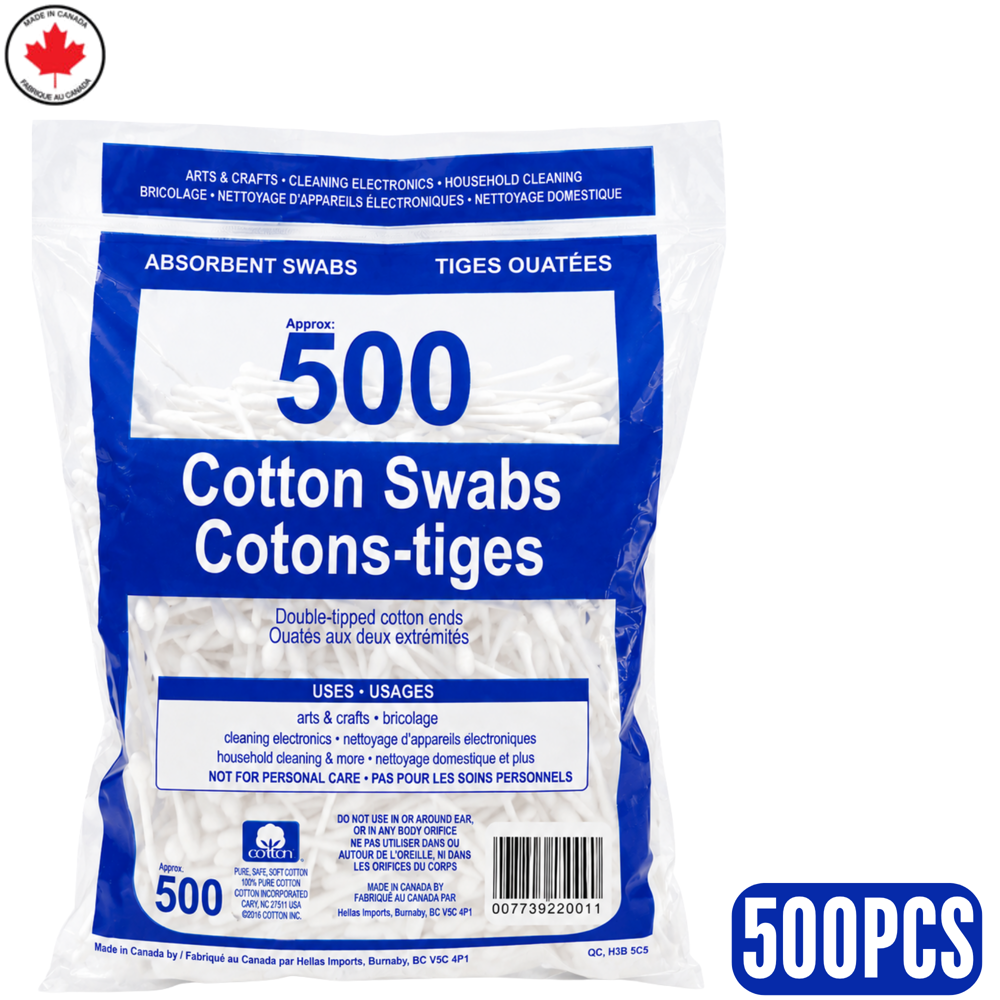 Delon Cotton Swabs 500 pcs