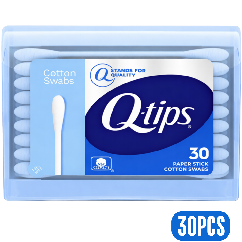Q-tips 30 Cotton Swabs