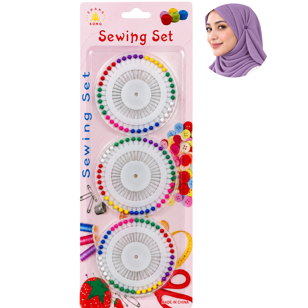 Sewing Pin Set [120 Pins] - 1.5" Pins