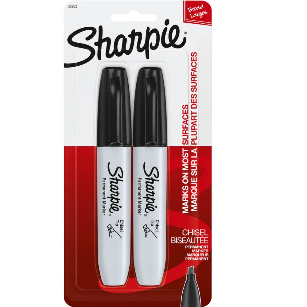 Sharpie Chisel Tip Marker 2 pcs