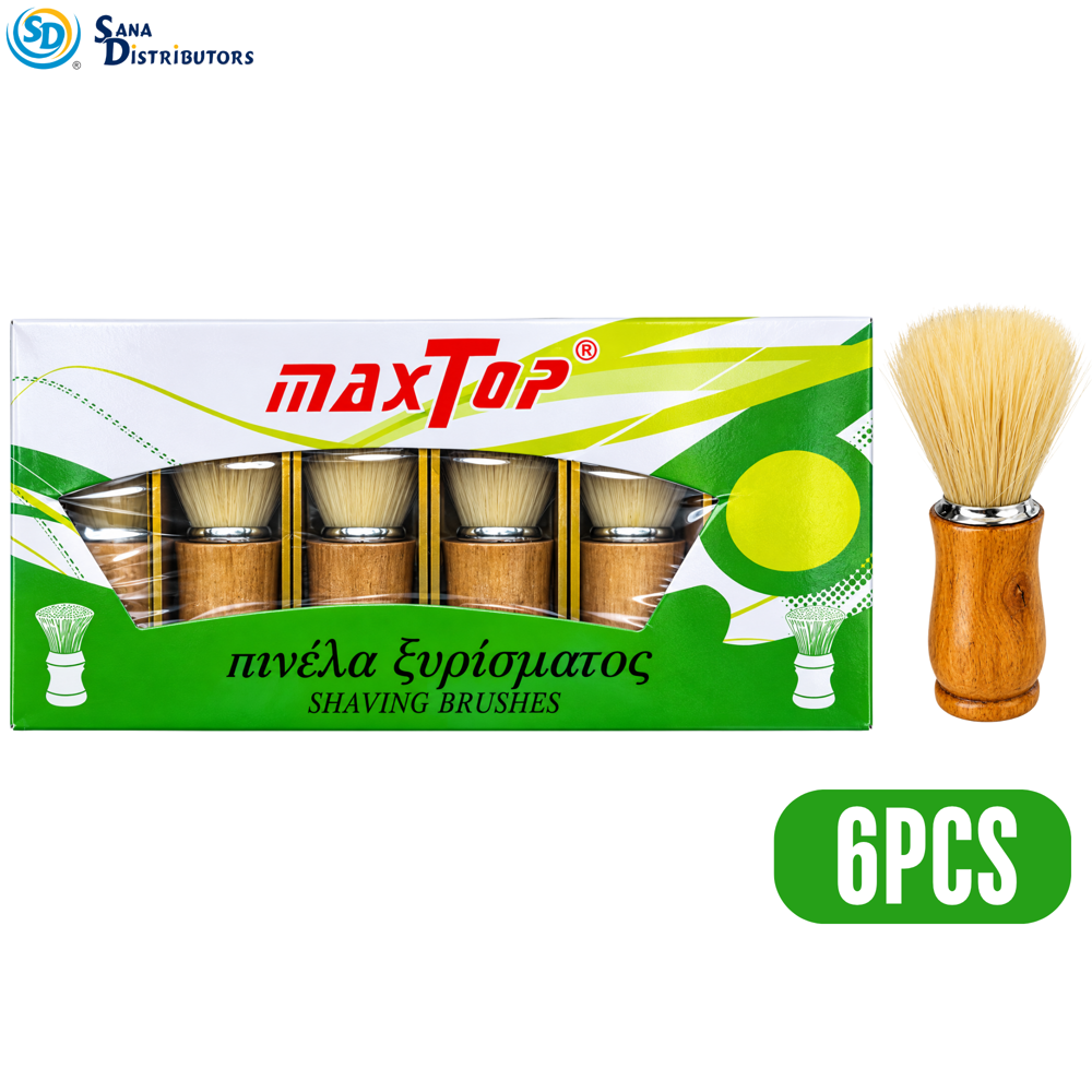 Maxtop Shaving Brush 6 pcs