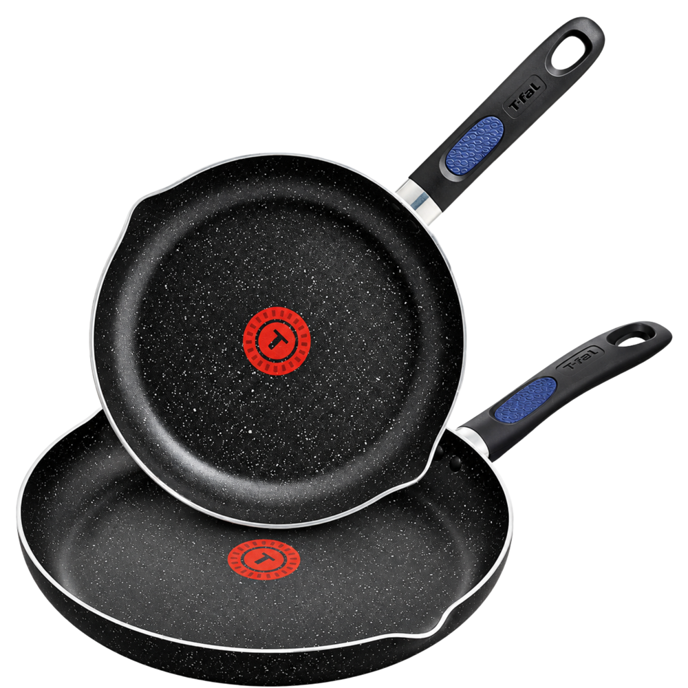 T-fal Non-stick Frypan 2 pcs 10"&12.5"