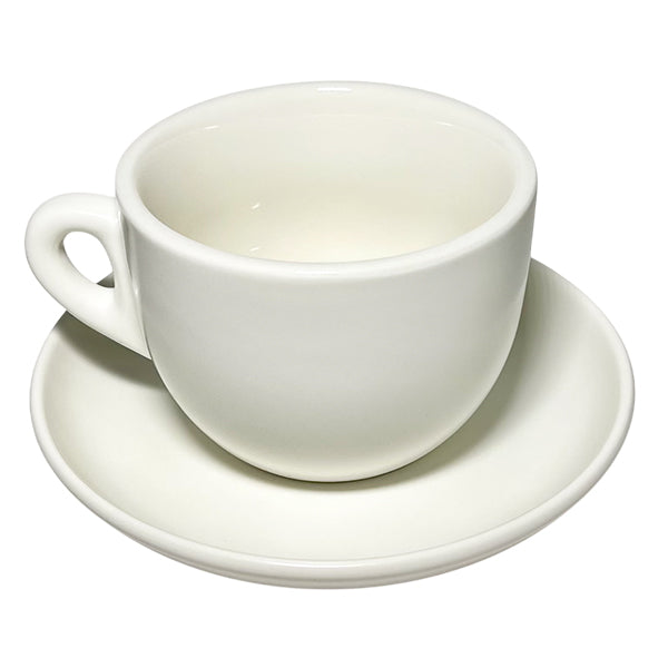 Sara Moka Opaca 8 oz Satin Cappuccino Cups 6SET