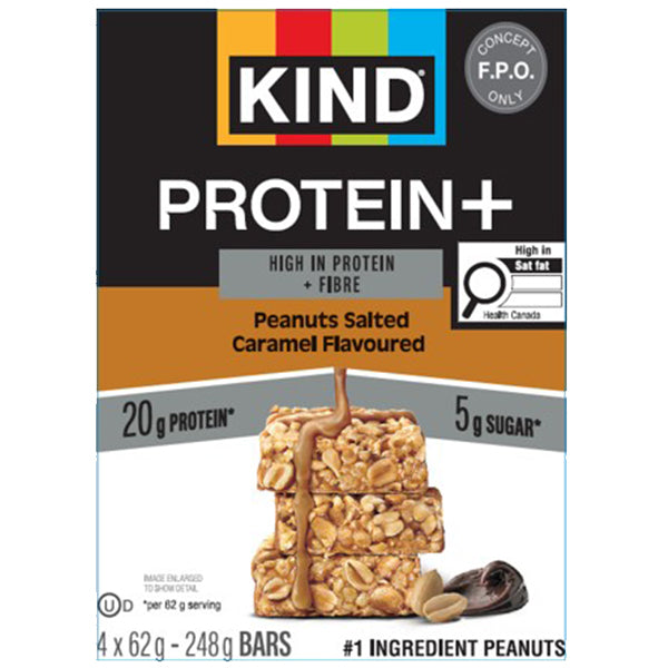 KIND Protein Peanuts Salted Caramel 62 g