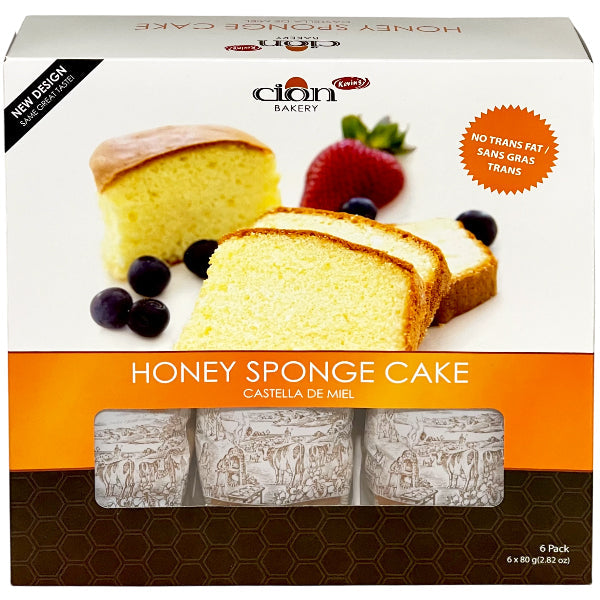 CION Honey Sponge Cake 80 g