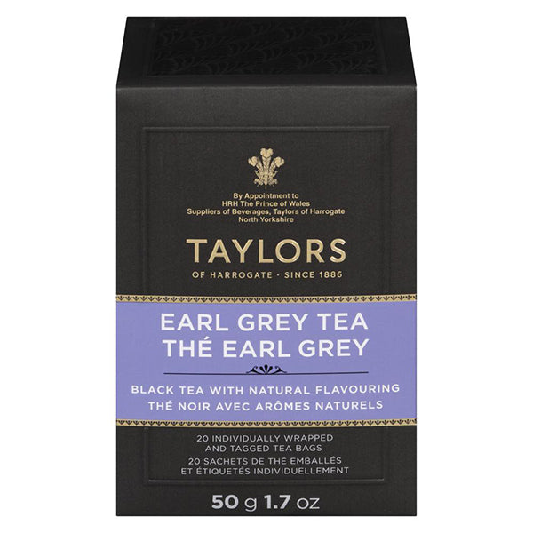 Taylors of Harrogate Earl Grey Tea 50 g 20-Pack