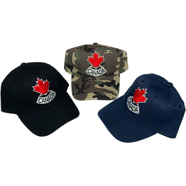 Zoran Canada P-cap Large Red Maple Leaf