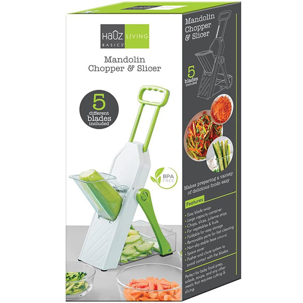 HAUZ Mandolin Chopper/slicer 5BLADES