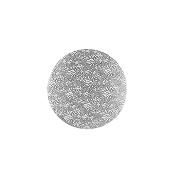 Enjay 12" Round X 1/4 Silver Cake Board 24 ct