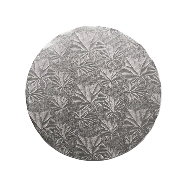 Enjay 14" Round X 1/4 Silver Cake Board 24 ct