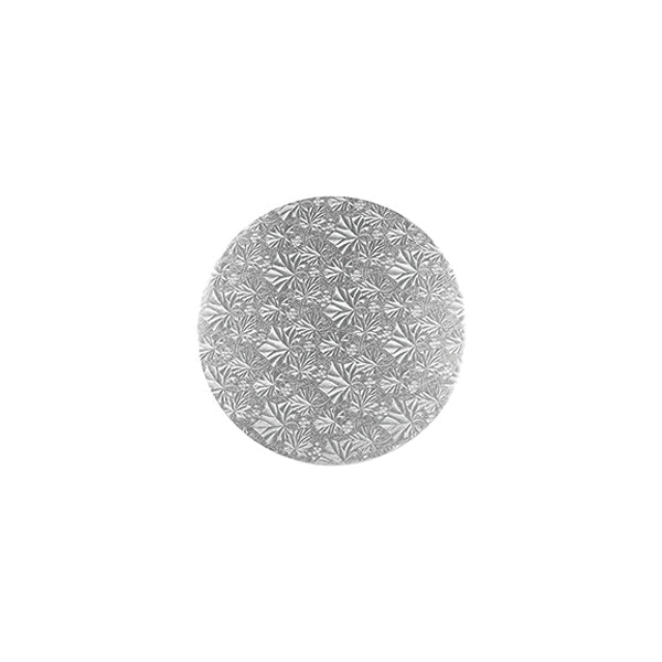 Enjay 8" Round X 1/4 Silver Cake Board 24 ct