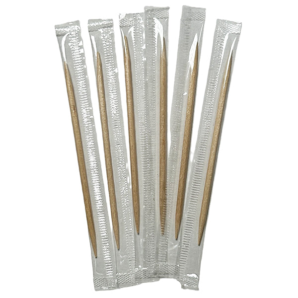 Hy Stix Toothpick Plain Cello Wrapped 1000-Pack