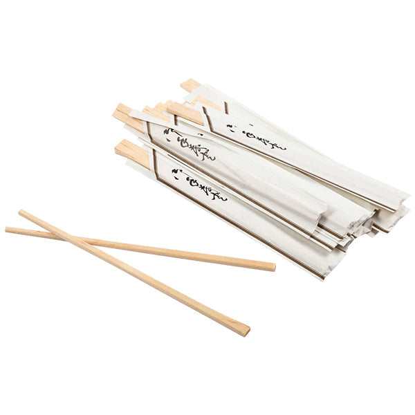 Hy Stix 8" Chopstick Birch 3/4 Wrapped 100 ct