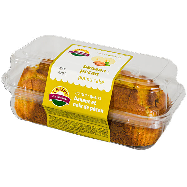 Crispy Pound Cake Banana Pecan 420 g