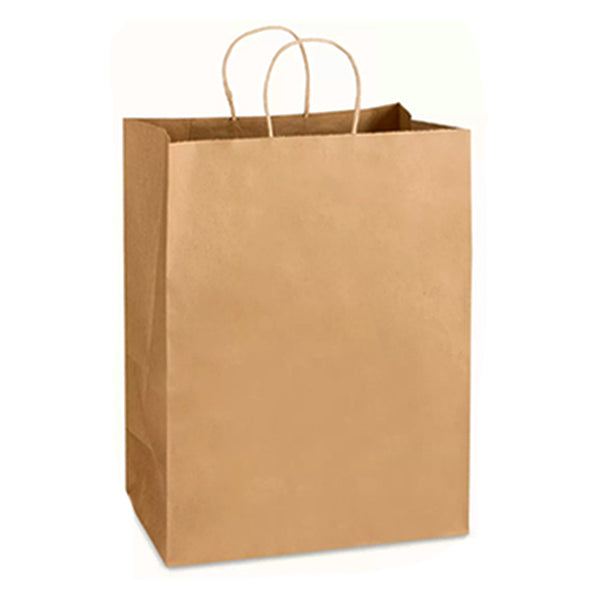 Maher Products Kraft Paper Handle Bag 7x17 250 ct